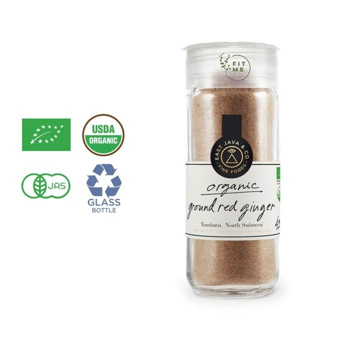 

ASLI EAST JAVA & CO ORGANIC GROUND RED GINGER - 45G READY STOCK