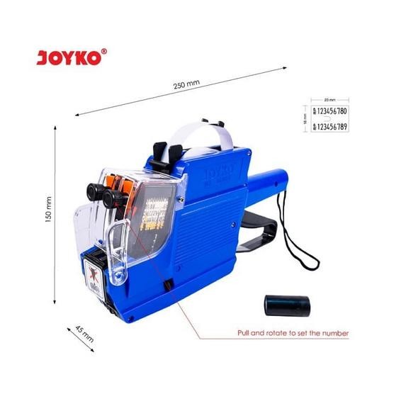 

MESIN LABEL HARGA JOYKO MX-6600A / LABELLER / HURUF-ANGKA 10DIGIT