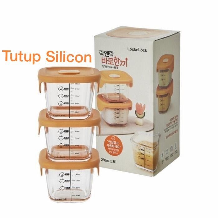 lock n lock baby food container 230ml MPASI