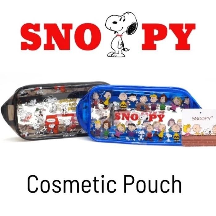 

SNOOPY TEMPAT PENSIL COSMETIC POUCH MAKEUP TRAVEL BAG