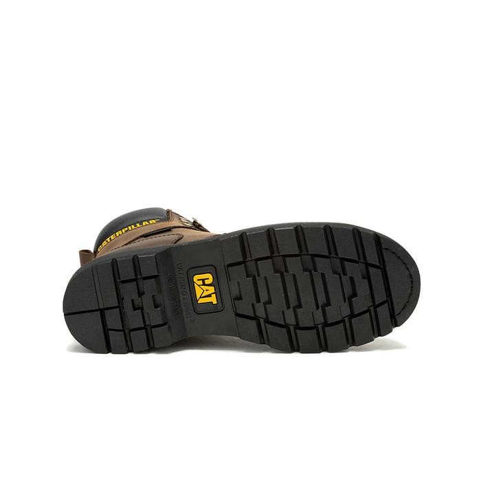 SEPATU SAFETY CATERPILLAR SECOND SHIFT WP ST DARK BROWN