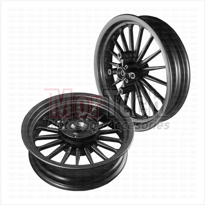 Velg Pelek Vrossi Venom Galaxy 2 Model Daytona Palang 18 All New Pcx Lokal 150 / Pcx 160 Abs Ring 14