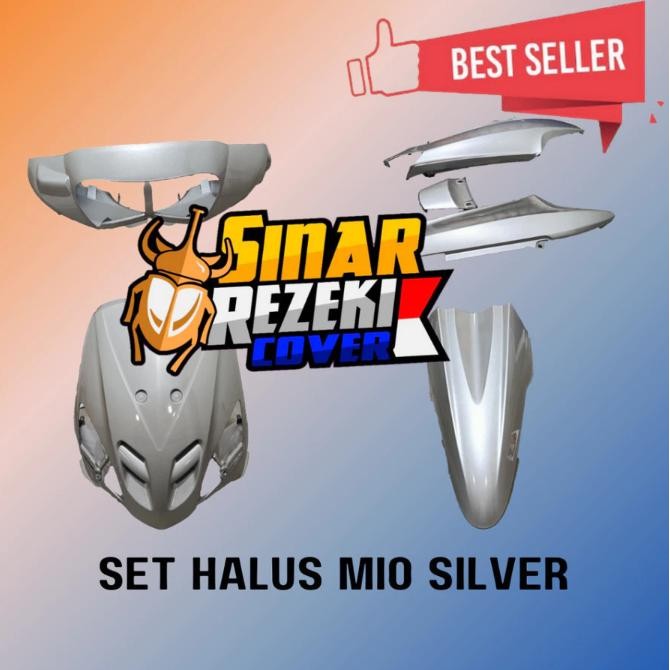 Win - Set Body Halus Mio Sporty 5Tl Silver Sepaket Motorcycle