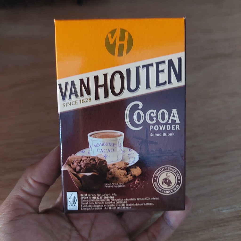 

Cocoa Powder Van Houten Since 1828 Kemasan Kotak 40 gram