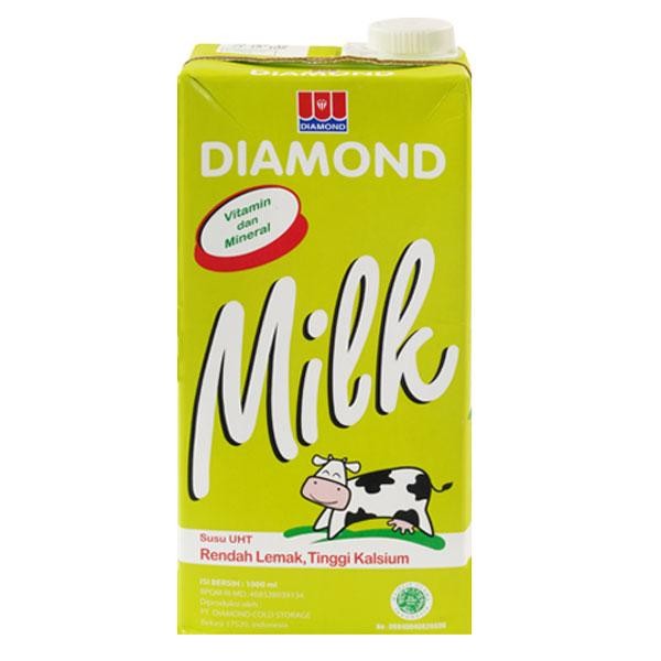 

Pilihan- Diamond Milk Uht Low Fat 1 Liter - Susu