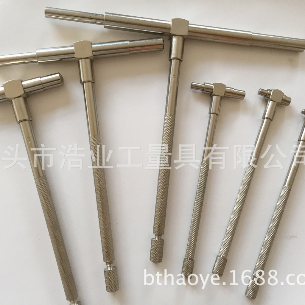 

Penggaris Ukur Dalam Teleskopik Kepala Kotak Nikel 8-150mm / 5/16-6 Inci - Alat Ukur Diameter Internal dengan Pengunci Gerigi |L3Q1AJWO|