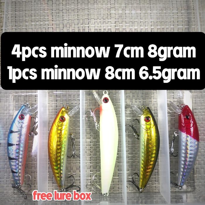 Paket Minnow Suspending + Gid