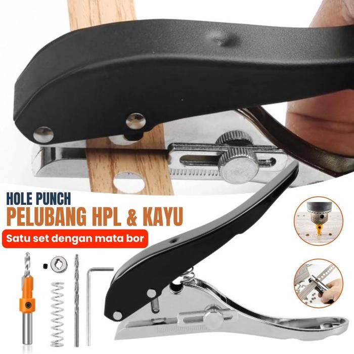 

Jual Rugi! Alat Pelubang Pisau Cutter Hpl Tang Hole Punch Penutup Lubang Skrup