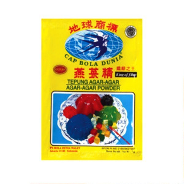 

S14859 BOLA DUNIA MERAH AGAR-AGAR 7GR MAJU BERSAMA (20250911)