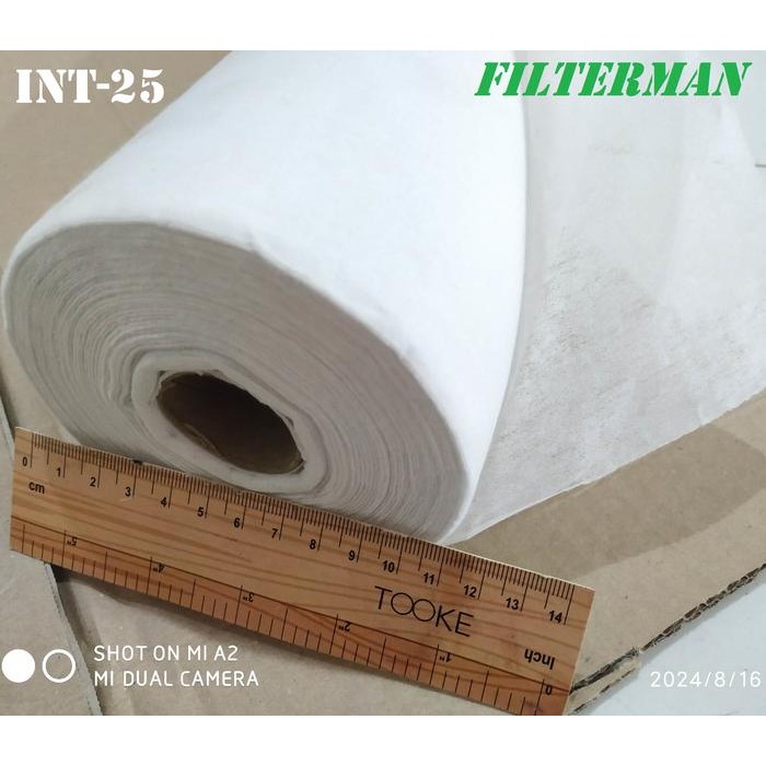 

TERLARIS! KERTAS SARINGAN UDARA AIR WATER FILTER NON WOVEN SYNTHETIC FIBER PAPER ROL