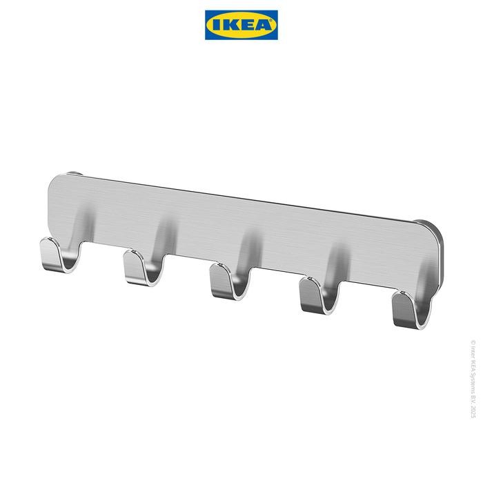 Ikea Brogrund Rak Dengan Pengait Stainless Steel Pengait Plastik Sarung