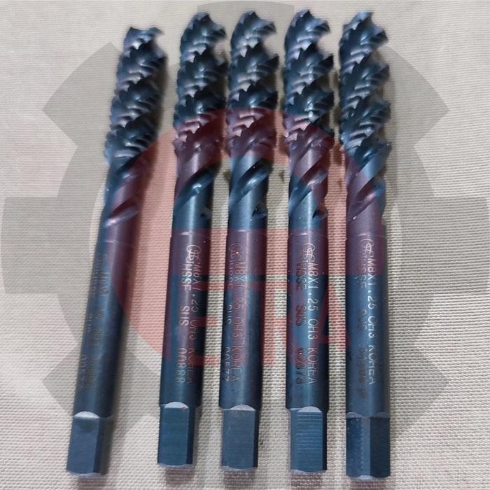 Best Seller Tap M8X1.25 Tap Spiral M8 X 1.25 Tap Osg Bukan Yamawa M 8