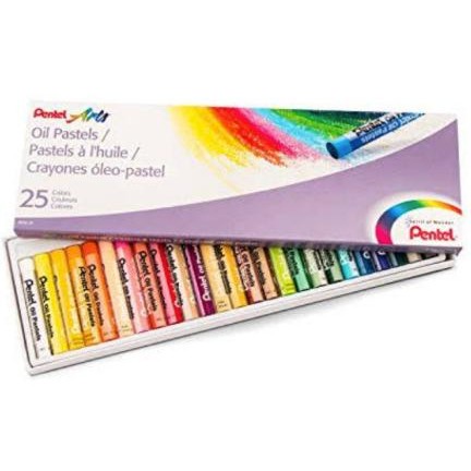 

OJ Crayon Pentel Arts Oil Pastels 25 Warna