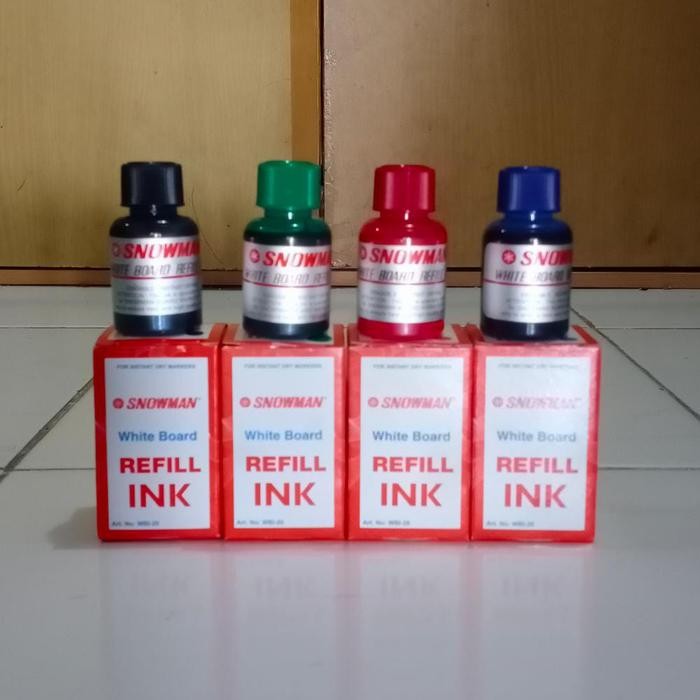

OJ tinta spidol WHITEBOARD (bisa dihapus) SNOWMAN HITAM/BIRU/MERAH/HIJAU