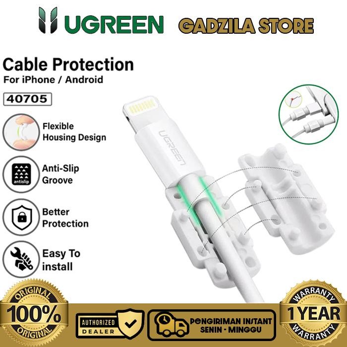

Ugreen 6Pc Cable Cord Holder Charger Protector Pelindung Kabel 40705