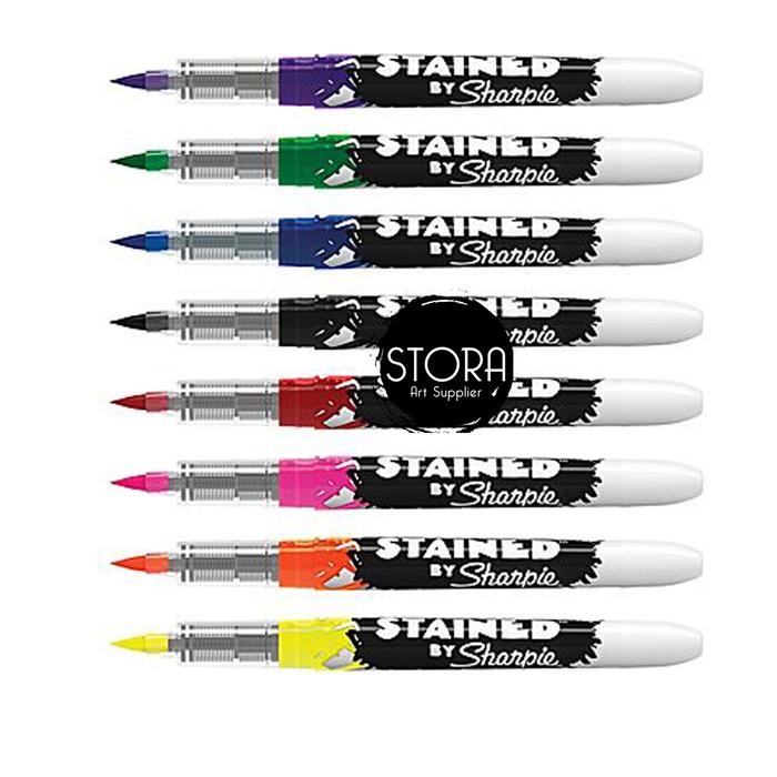 Pilihan- Stained By Sharpie Fabric Marker /Stained Permanent Fabric Marker Kain