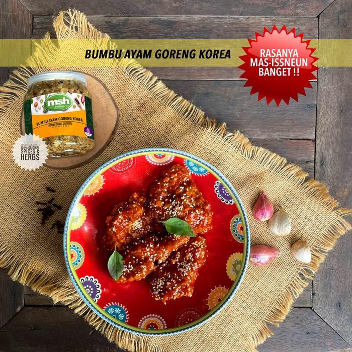 

Stok Baru Bumbu Ayam Goreng Korea