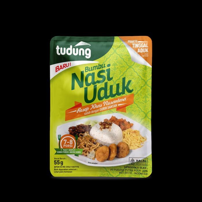 

Stok Baru Tudung Saji Bumbu Nasi Uduk 55 gr / Bumbu Nasi Uduk Tudung Saji