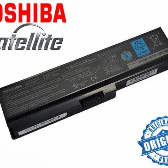 Bagus Original Baterai - Batre Laptop Thosiba Satellite L640 - L645 Pa3817U Terlariss 