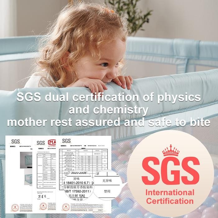 Pilihan- CodBaby Playfence Anak-Anak Bayi Boks Pagar Kolam Renang Taman Bermain Bermain Bola