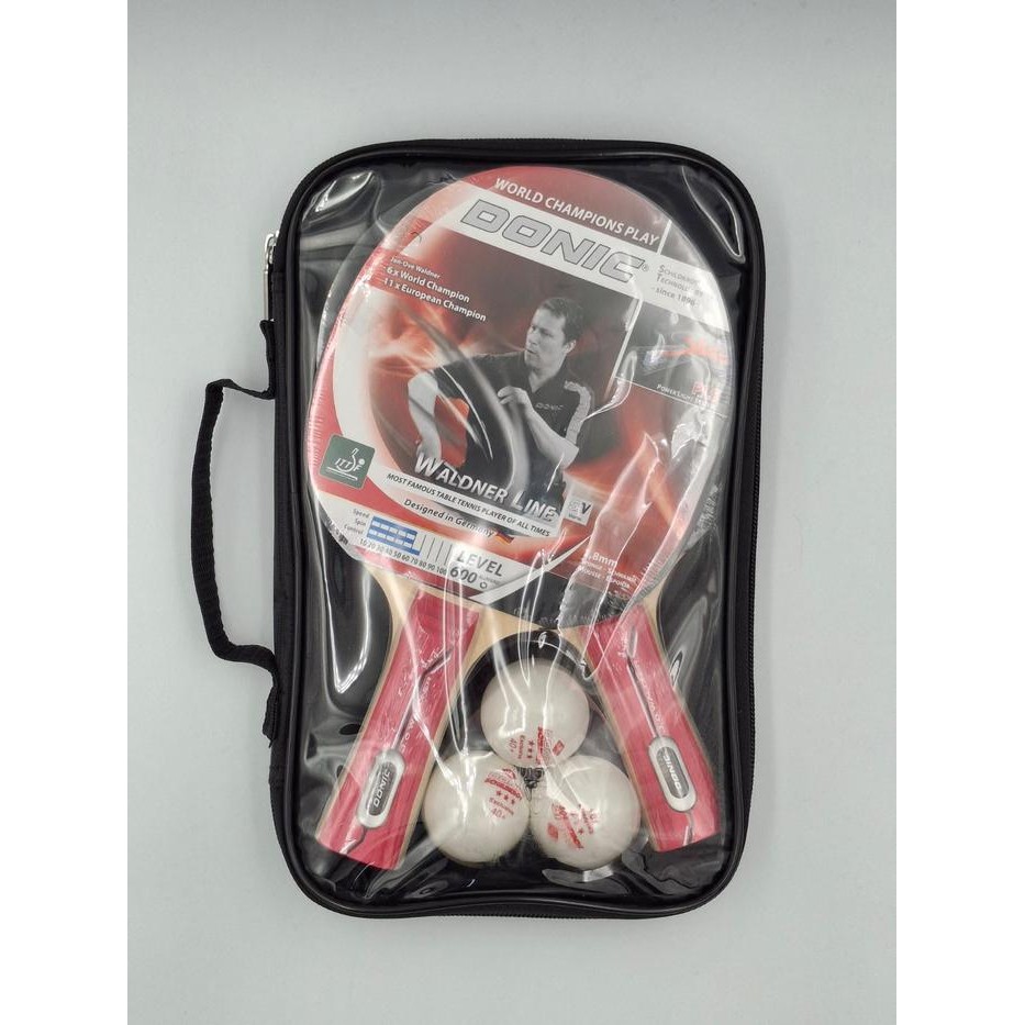 DONIC Waldner Line 600 Set Made Up Blade Bet Jadi Pingpong