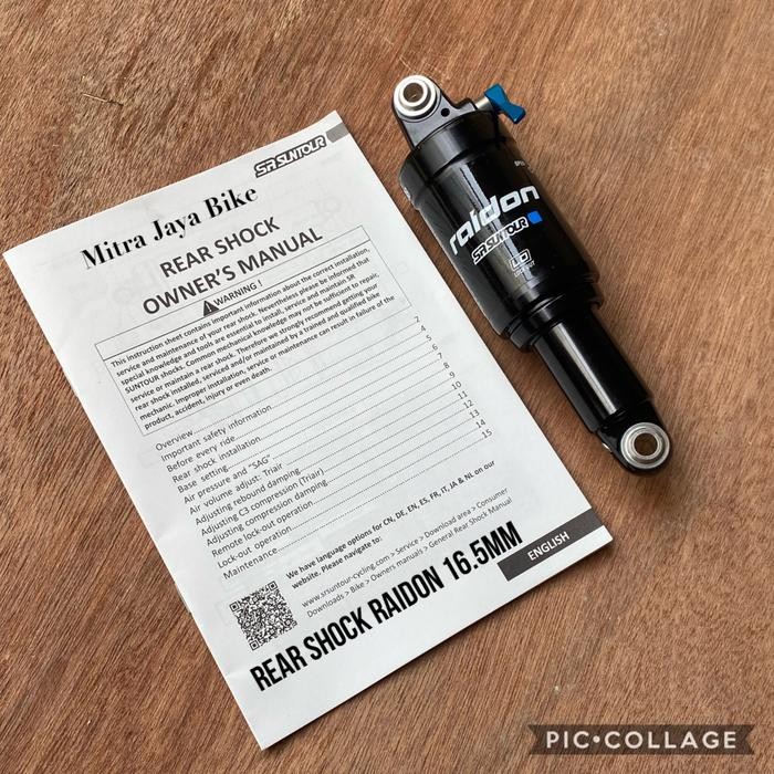 Ready Rear Shock Suntour Raidon LO 165mm