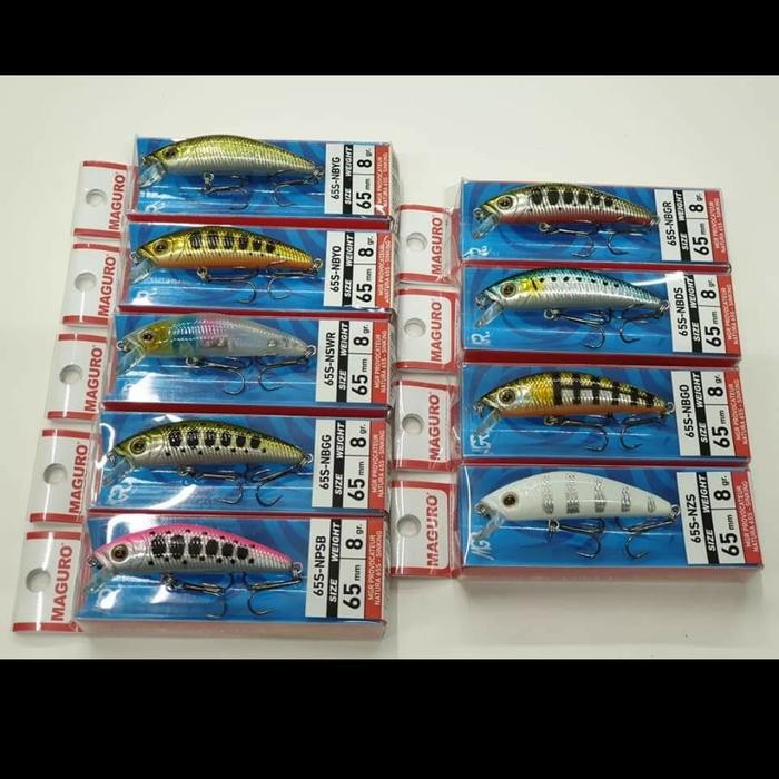 PJS Lure MAGURO PROVOCATEUR NATURA 65S (6.5cm / 8gram) SINKING