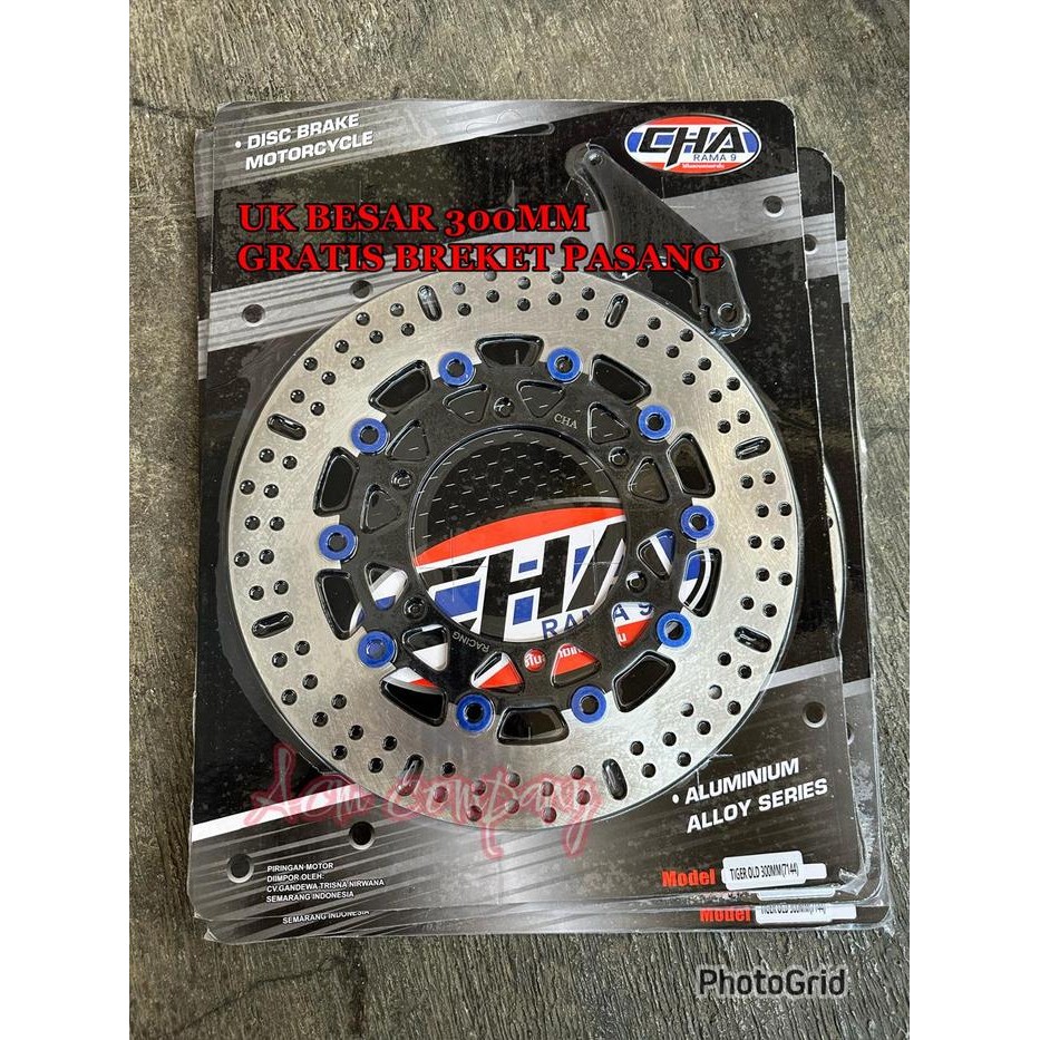 Bagus Piringan Cakram Lebar 300Mm Tiger Lama / Verza / Cb150R / Megapro Terlariss 