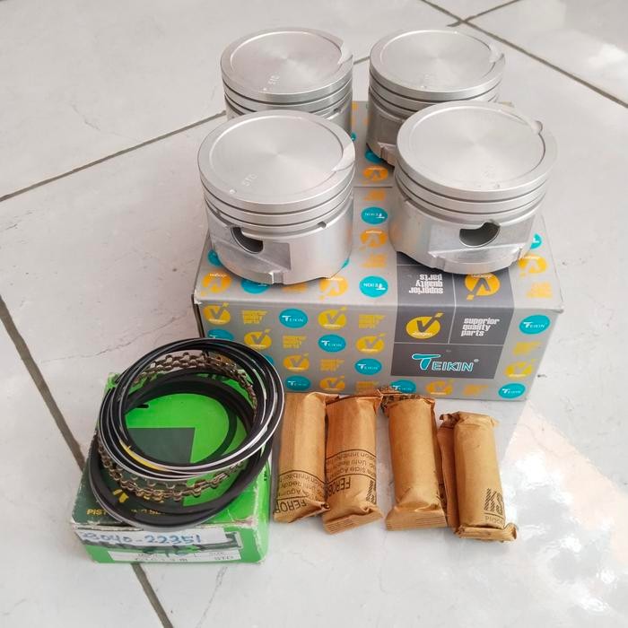 piston set ring piston seker seher std standar hyundai getz tipe tebal
