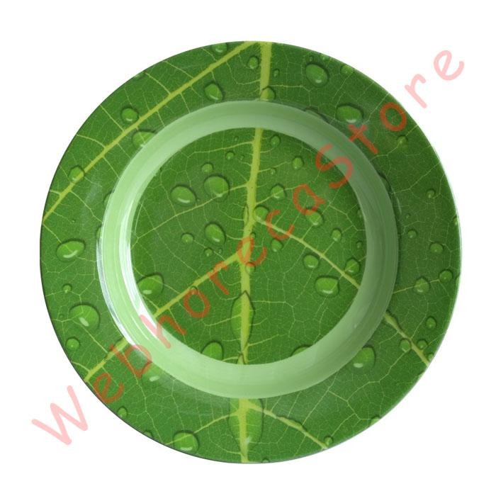 Hoover Soup Plate 23cm/ Piring Makan Cekung 9" Melamine Motif 4009