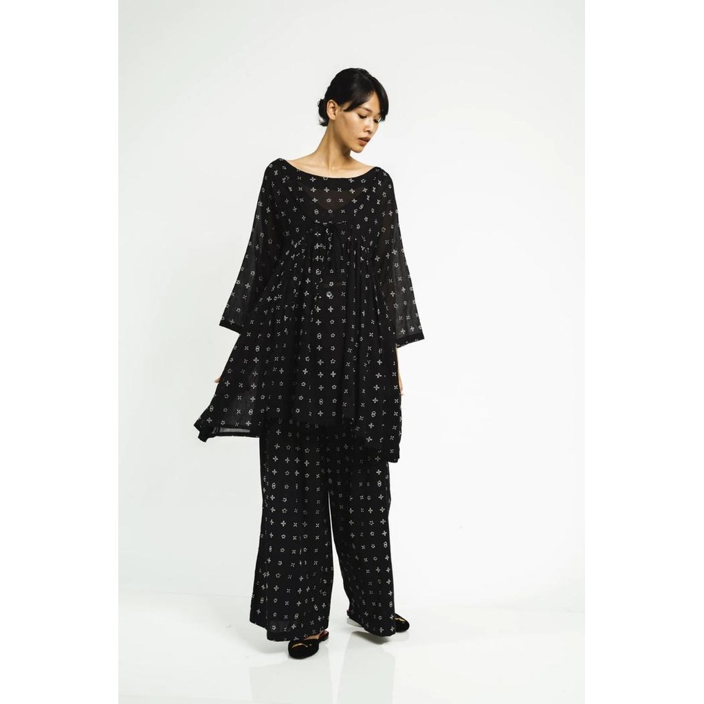 ASLI Baju Lombok Wiji Hitam READY STOCK