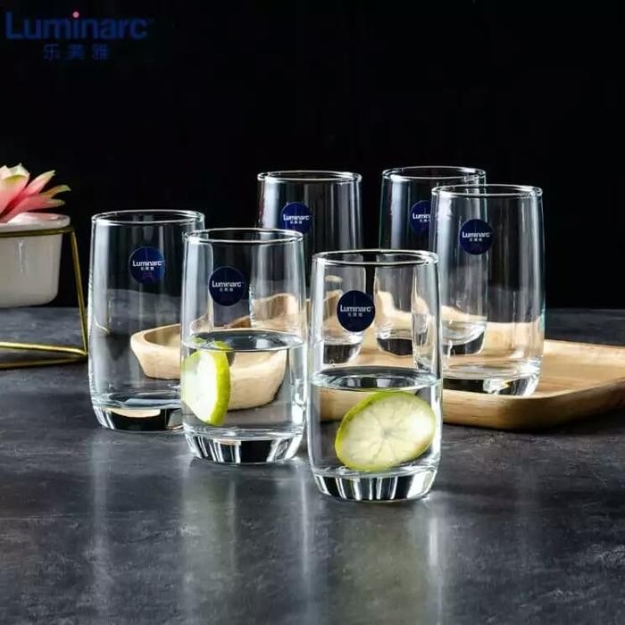Gelas Luminarc Vigne 290ml 6 Pcs / Gelas Jus / Gelas Kaca