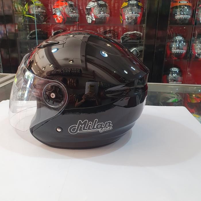 HELM BMC MILAN SOLID, HALF FACE