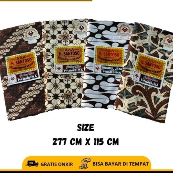 KAIN PANJANG/ KAIN JARIK BATIK HALUS AAA H.SANTOSO