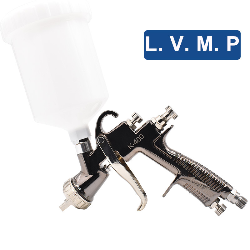 IMPORT Auarita K400 Painting Gun High Quality LVMP Gravity Spray Gun 1.4/1.7mm Nozzle Paint Gun for