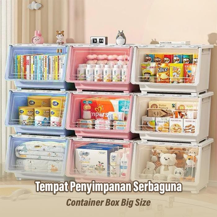 SIAPKIRIM MUI TP Rak Plastik Storage Solution Rak Tempat Penyimpanan Boneka / Mainan / Snack