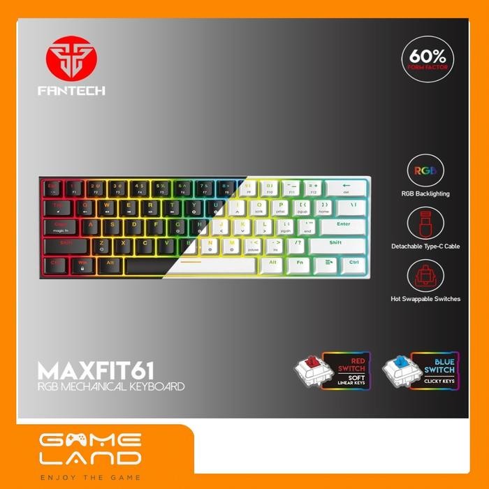 IS Fantech Keyboard Maxfit 61 RGB MECHANICAL Maxfit61