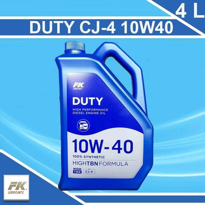 OLI, OLI FK, MOBIL, DIESEL, SOLAR, DUTY CJ-4, 10W40, 4 LITER