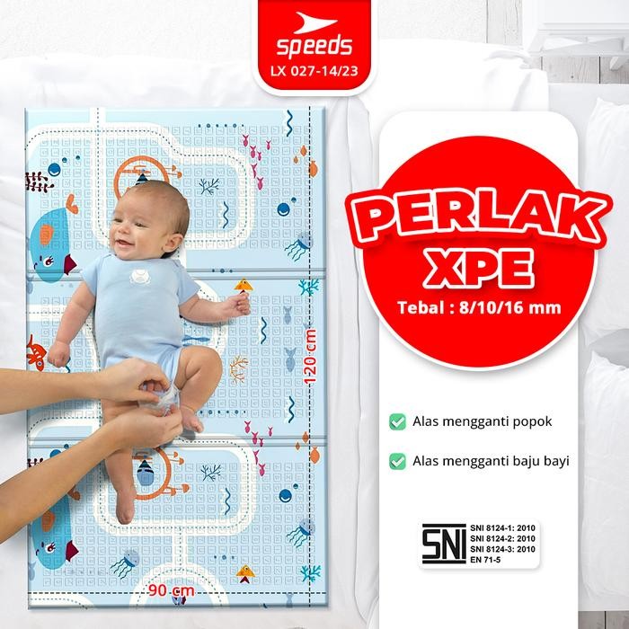 TGR SPEEDS Playmat Anak Bayi Playmate Lipat XPE Karpet Alas Baby Tidur 027