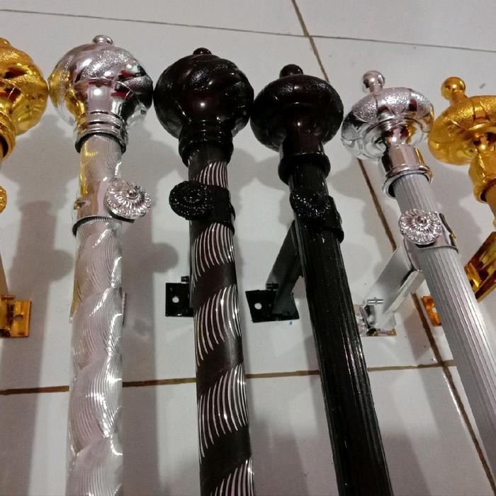 New Batang Gorden Besi gorden Tiang gorden gorden pintu jendela kain kain
