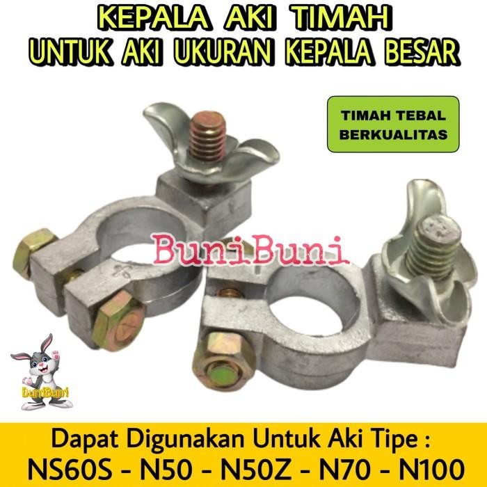(Best) Kepala Aki TIMAH NS70 - Terminal Klem Aki Mobil BESAR NS70
