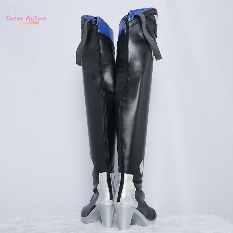 COSER GAME GENSHIN IMPACT EULA LAWRENCE COSPLAY COSTUME SHOES ANIME CHARACTER HALLOWEEN CARNIVAL