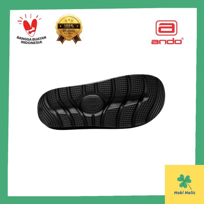 setia Ando Original Sandal Selop Slip On - Ando Gemoy Sendal Pria
