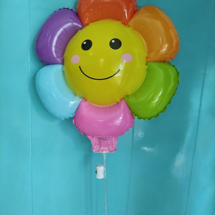MAINAN BALOON ANAK KARAKTER BUNGA DAN KARTUN LED / BALON LED LAMPU KARKTER BUNGA DAN KARTUN ANAK -