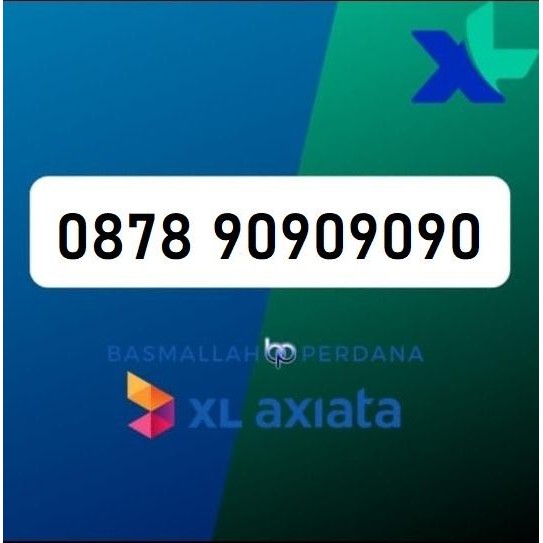 Nomor Cantik XB78 90909090 Perdana XL 4G 5G YOP925