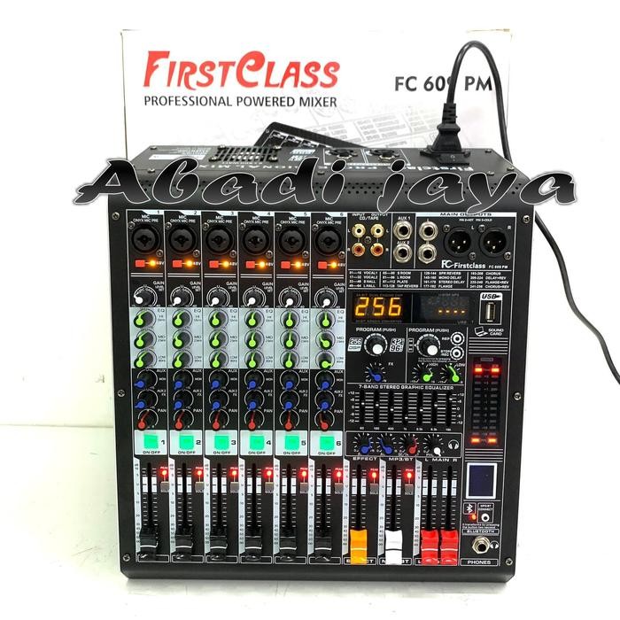 power amplifier firstclass fc609pm / fc 609 pm / fc609 pm 500 watt x 2