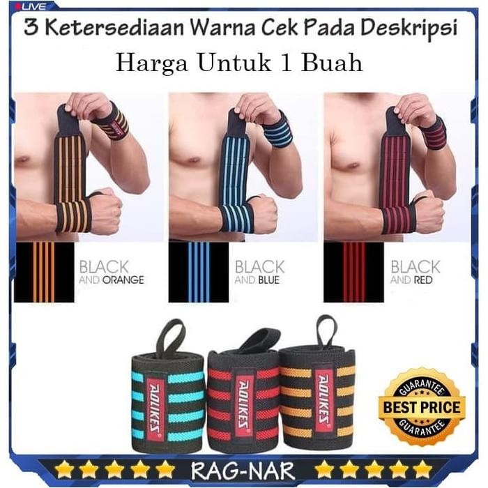 gtSport- Aolikes 60*8 Hand Wraps Sport Wrist Strap Gym Lifting Wrist Support