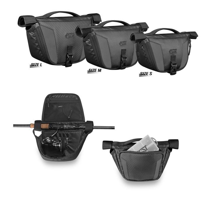 DUniaPancingan- Carbon Case Tas Pancing Medium Hard Case Tas Reel Pancing