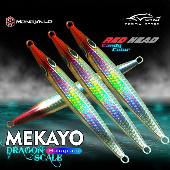 DUniaPancingan- Metal Jig 100G Jigging Lure Mongkalo Mekayo Umpan Pancing Laut Jiging Killer Awet 10