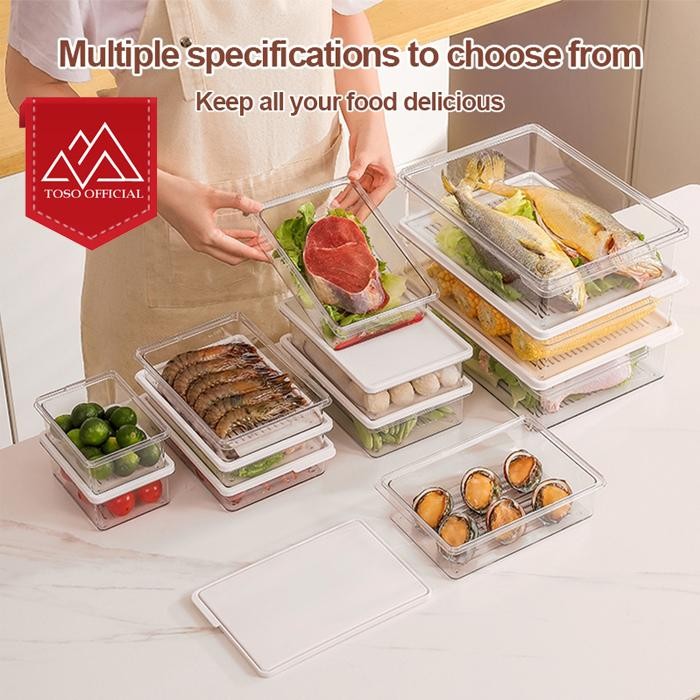 nfin- Kotak Penyimpanan Makanan Kulkas Korea Food Container Toples Storage